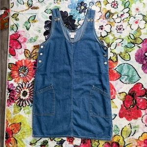 Vintage 90s Cherokee Denim Jumper/Pinafore